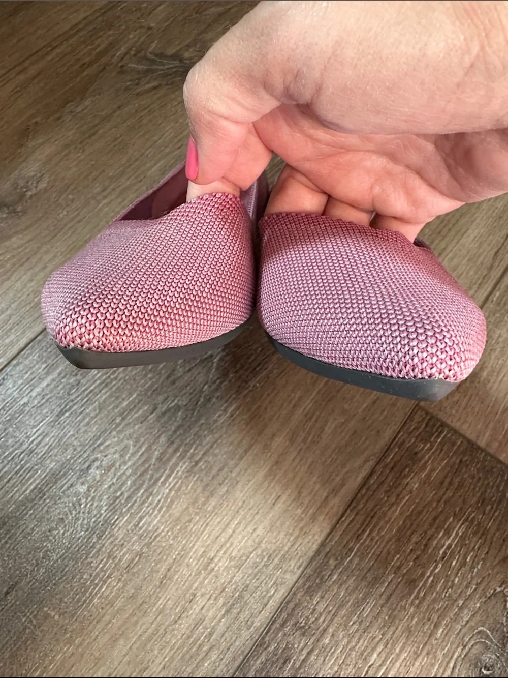 Like New Rothy’s The Point in Desert Rose, Size 9.5! - Picture 6 of 7